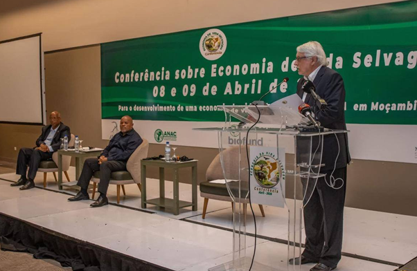 Mr Adamo Valy, the President of the Association of Safari Operators of Mozambique (AMOS), highlighted the practical role of safari operators in transforming the sector, including large-scale state concessions such as Coutada 9 and 11.
